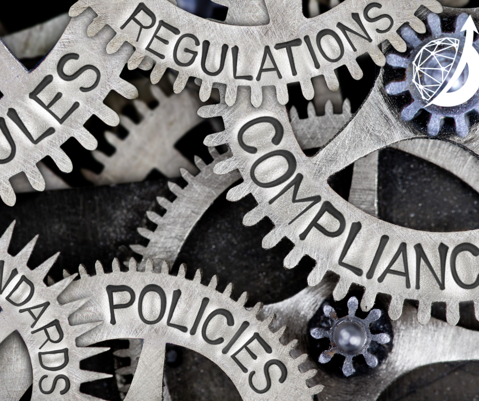 Compliance, Rules and Regulations Gears Turning